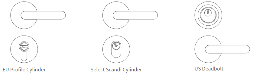 Cylindres compatibles avec le Xiaomi Aqara LE-D02D